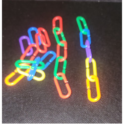 Plastic Chain Link (20) Mixed