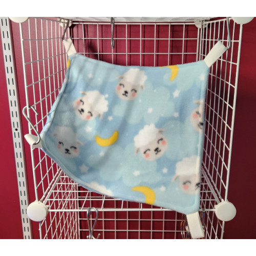 Sheep Heads/ Blue Fleece Flat (UNIQUE)
