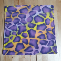 Giraffe/ Purple Fleece Wee Zorba Pad