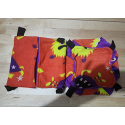 Monster/ Purple Fleece Set