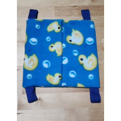 Ducks On Blue Fleece Envelope (Small)