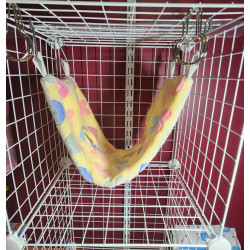Yellow Heart Cuddle Fleece Swing Sling