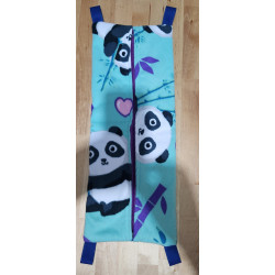 Panda Green/ Purple Fleece Swing Sling